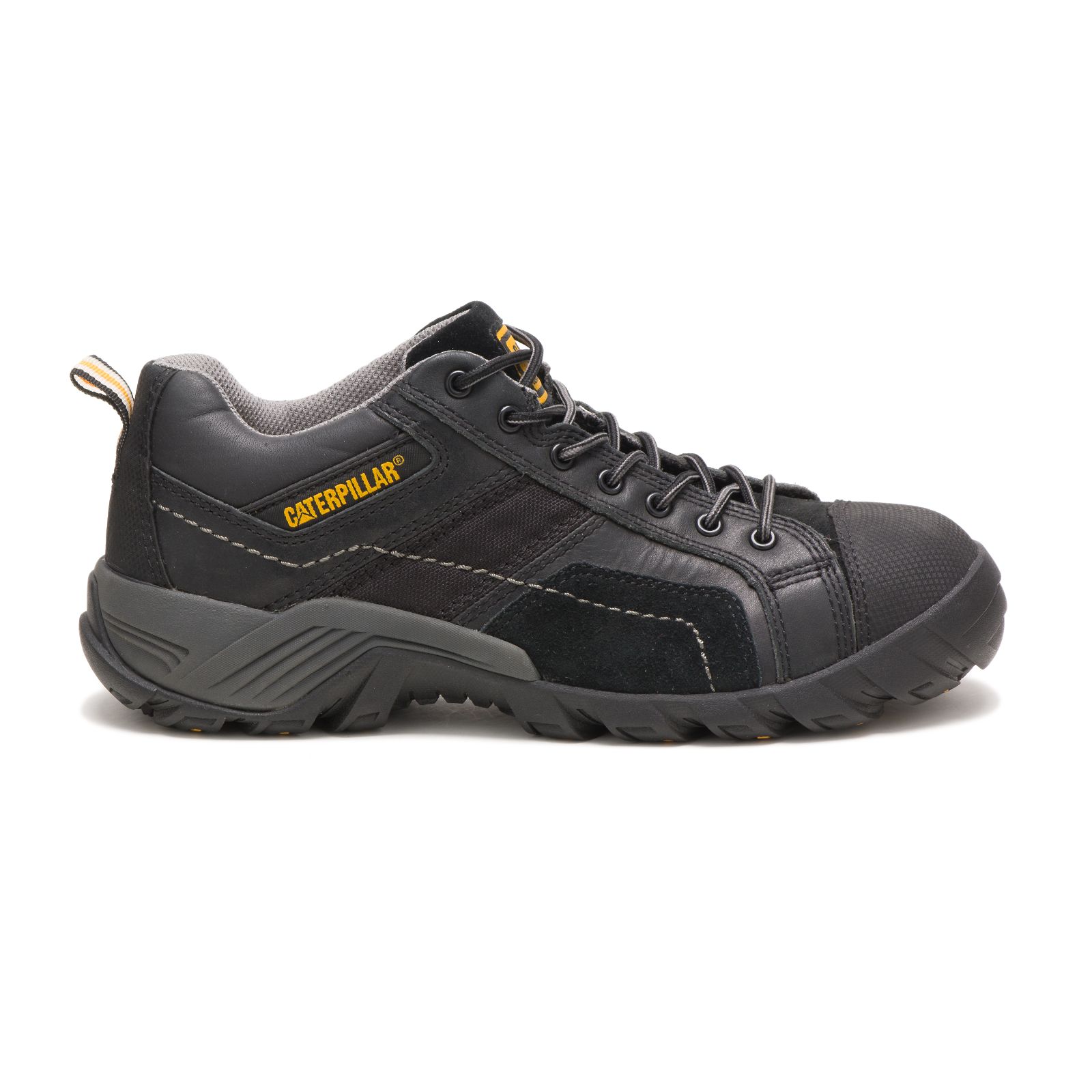 Caterpillar Men's Argon Composite Toe Work Shoes Black CAT-56784